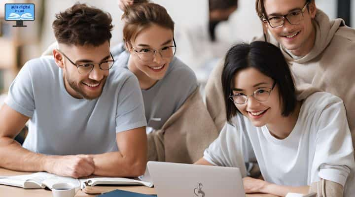 Alumnos tomando el Curso Inglés para Principiantes